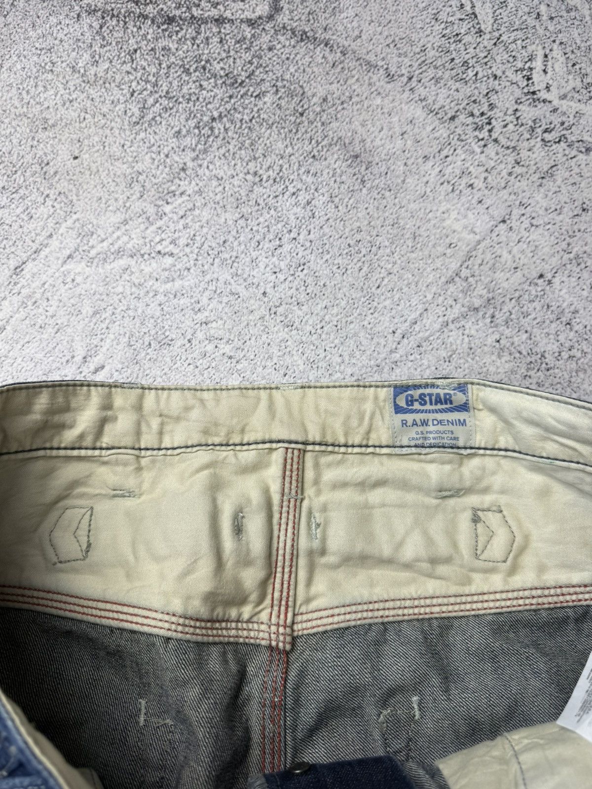 G-Star Mens Vintage G Star Raw Cargo Shorts rare army Y2K Size US 32 / EU 48 - 22 Thumbnail