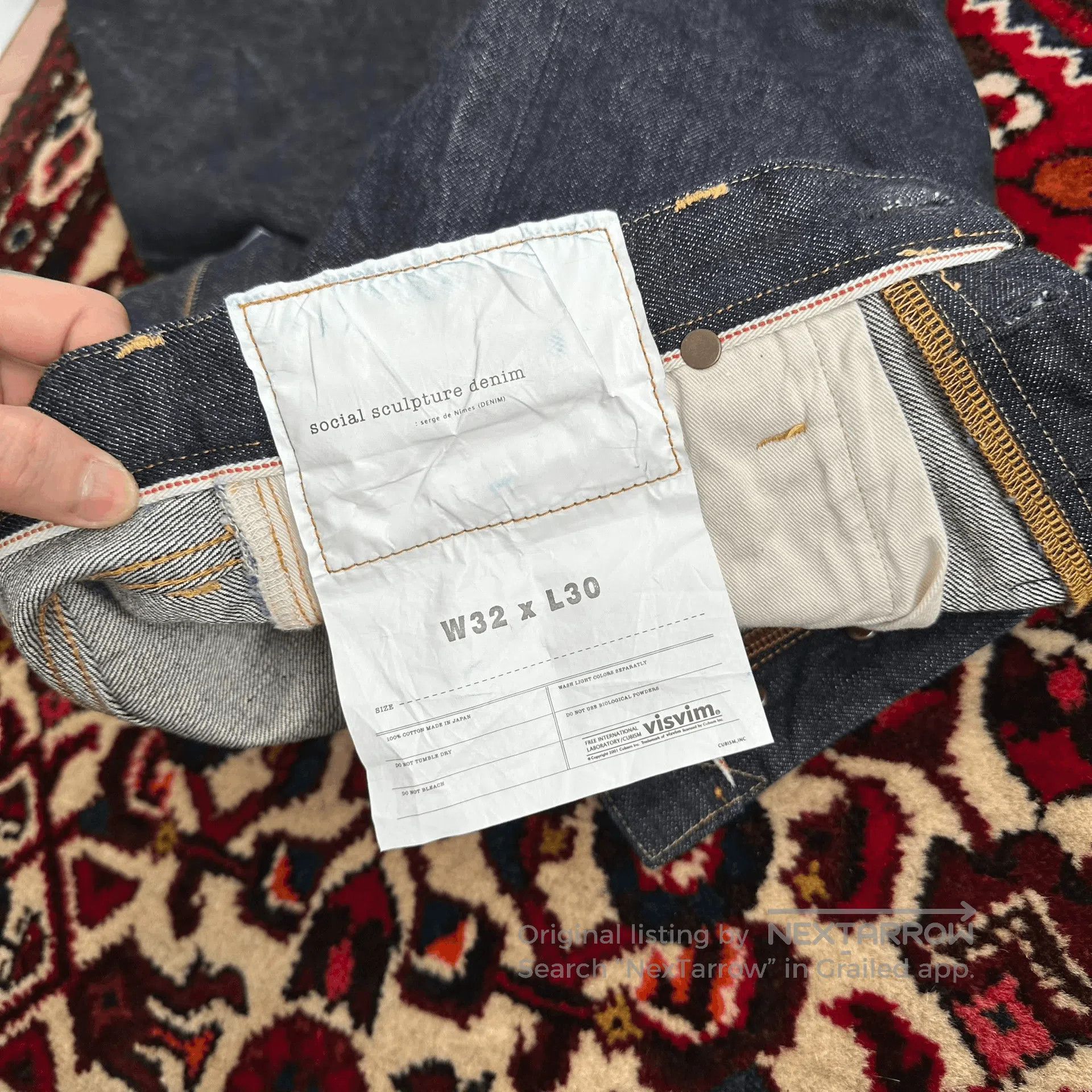 Visvim VISVIM 25ss 01 EX WIDE Jeans. Size US 32 / EU 48 - 8 Thumbnail