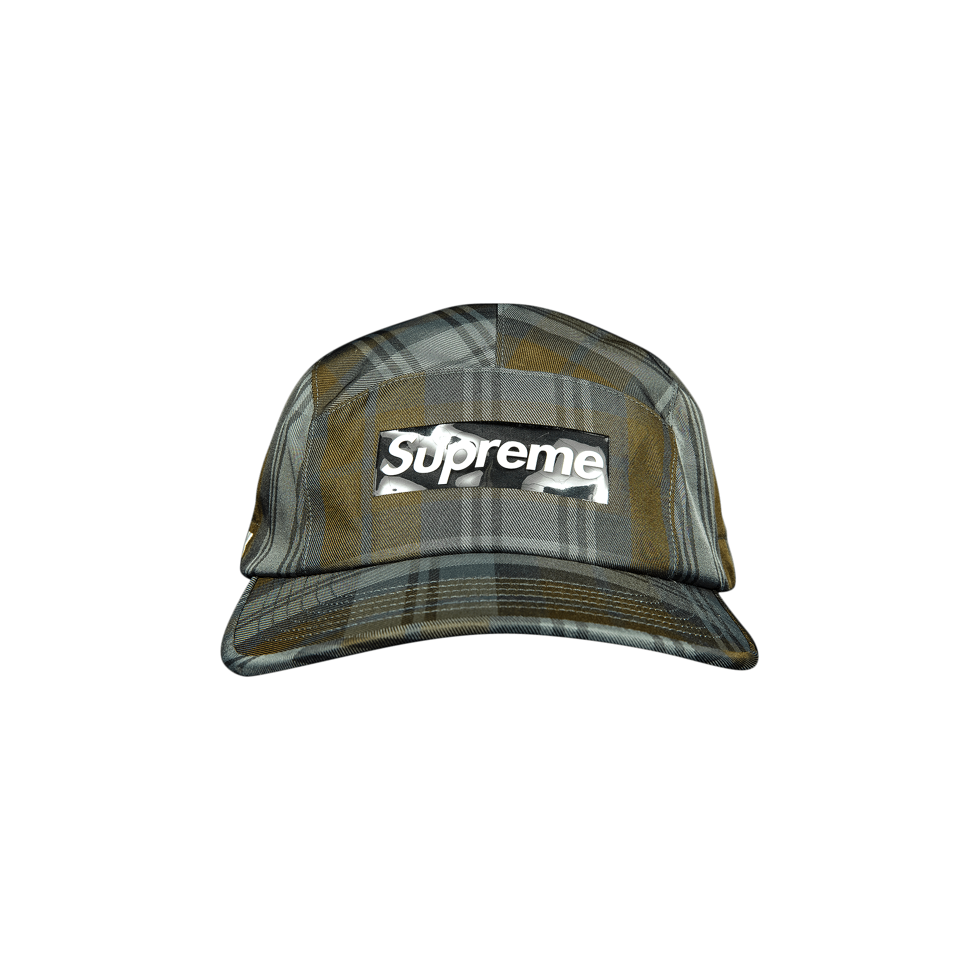 Supreme bolt snap crusher - olive Supreme Bolt Snap Crusher Hat - Red | Editorialist main image 2