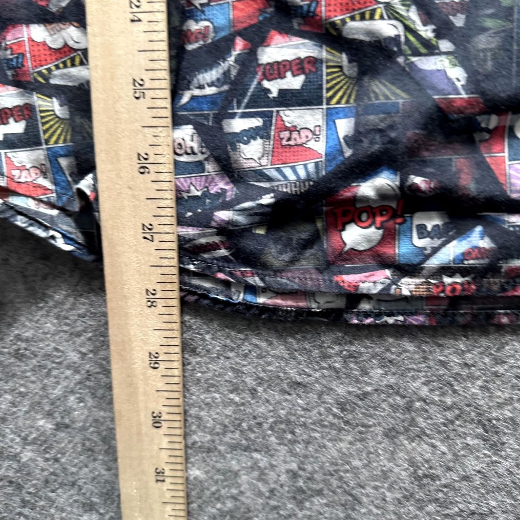 Jared Lang Jared Lang Shirt Mens L Black Comic Book Graphic Button Up Long Sleeve Size US L / EU 52-54 / 3 - 5 Thumbnail