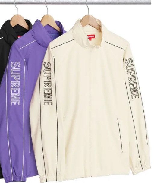Designer × Supreme Supreme Cream SS17 Track Jacket Size US M / EU 48-50 / 2 - 7 Thumbnail
