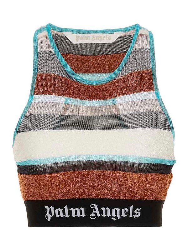 Palm Angels o1y1225 Crop Top in Multicolor Size XS / US 0-2 / IT 36-38 - 1 Thumbnail