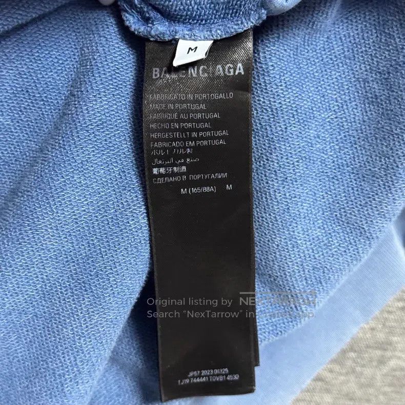 Balenciaga Balenciaga Distressed Tape Hoodie Size US M / EU 48-50 / 2 - 4 Thumbnail