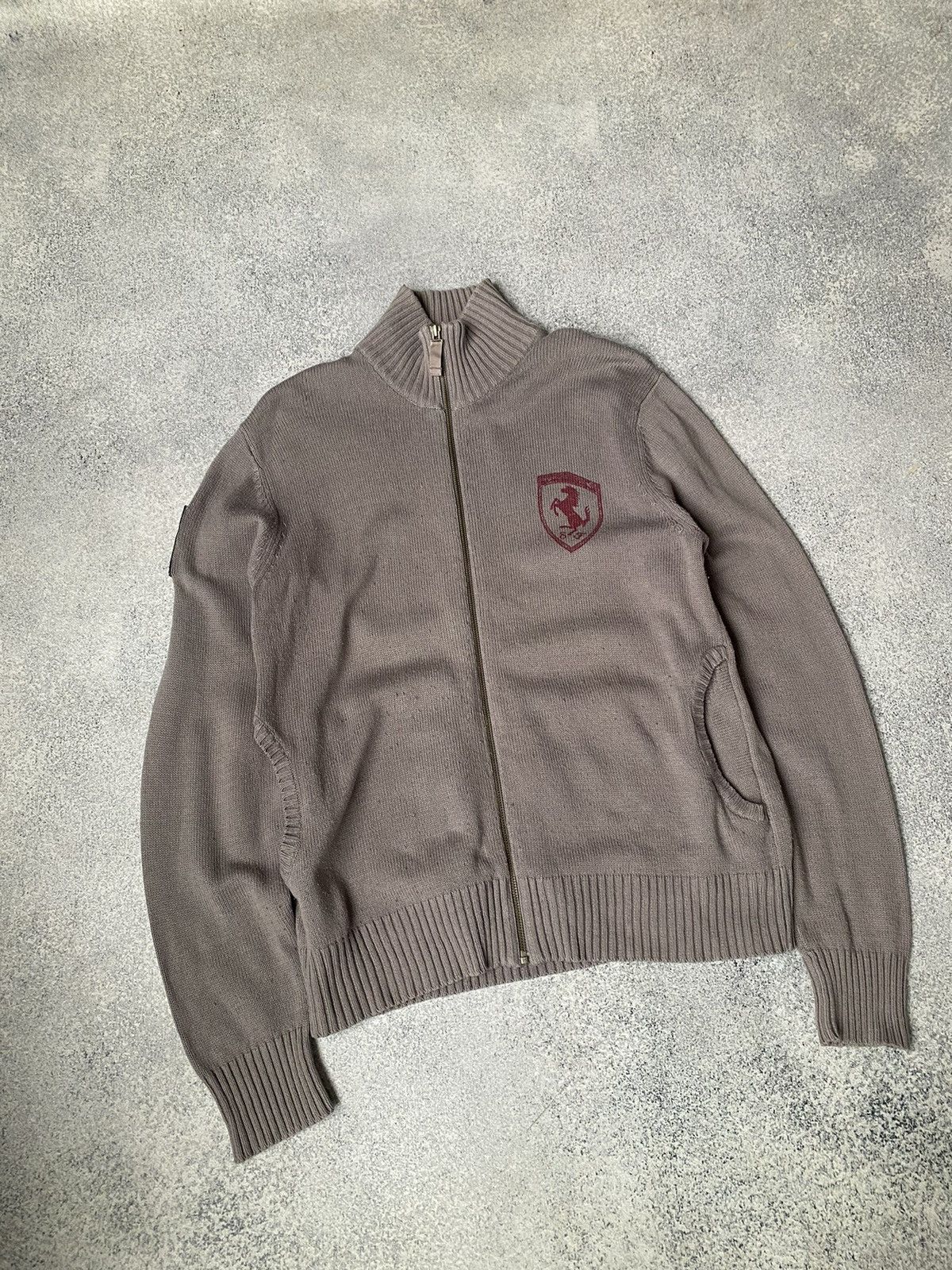 Ferrari × Vintage Vintage Puma Ferrari Racing Zip Sweater Size US M / EU 48-50 / 2 - 5 Thumbnail