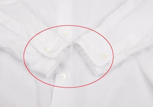 Comme des Garcons Comme Des Garcons White Vintage Cutout Bow Shirt Size M / US 6-8 / IT 42-44 - 6 Thumbnail