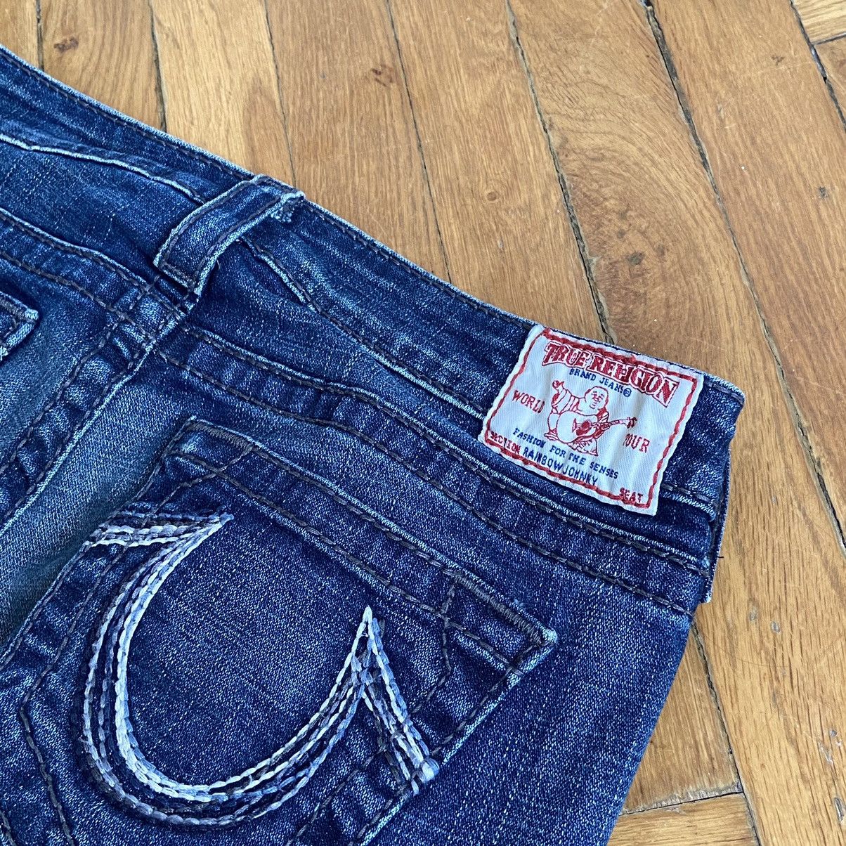 True Religion 📌 Crazy True Religion Vintage Rare Women’s Jeans Size 28" / US 6 / IT 42 - 3 Thumbnail