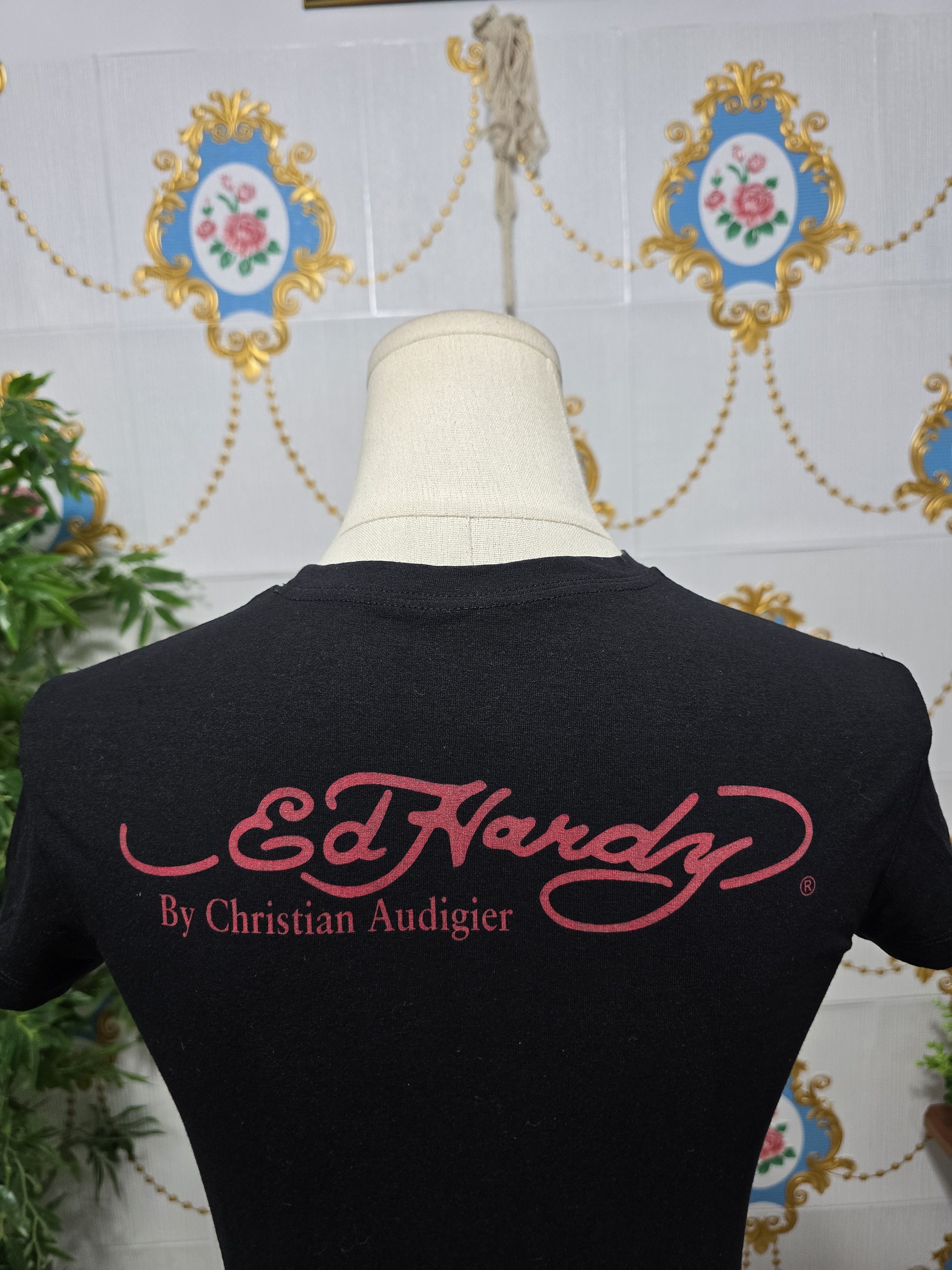 Ed Hardy ED HARDY x CHRISTIAN AUDIGIER vintage RARE fits s/m Size M / US 6-8 / IT 42-44 - 10 Thumbnail