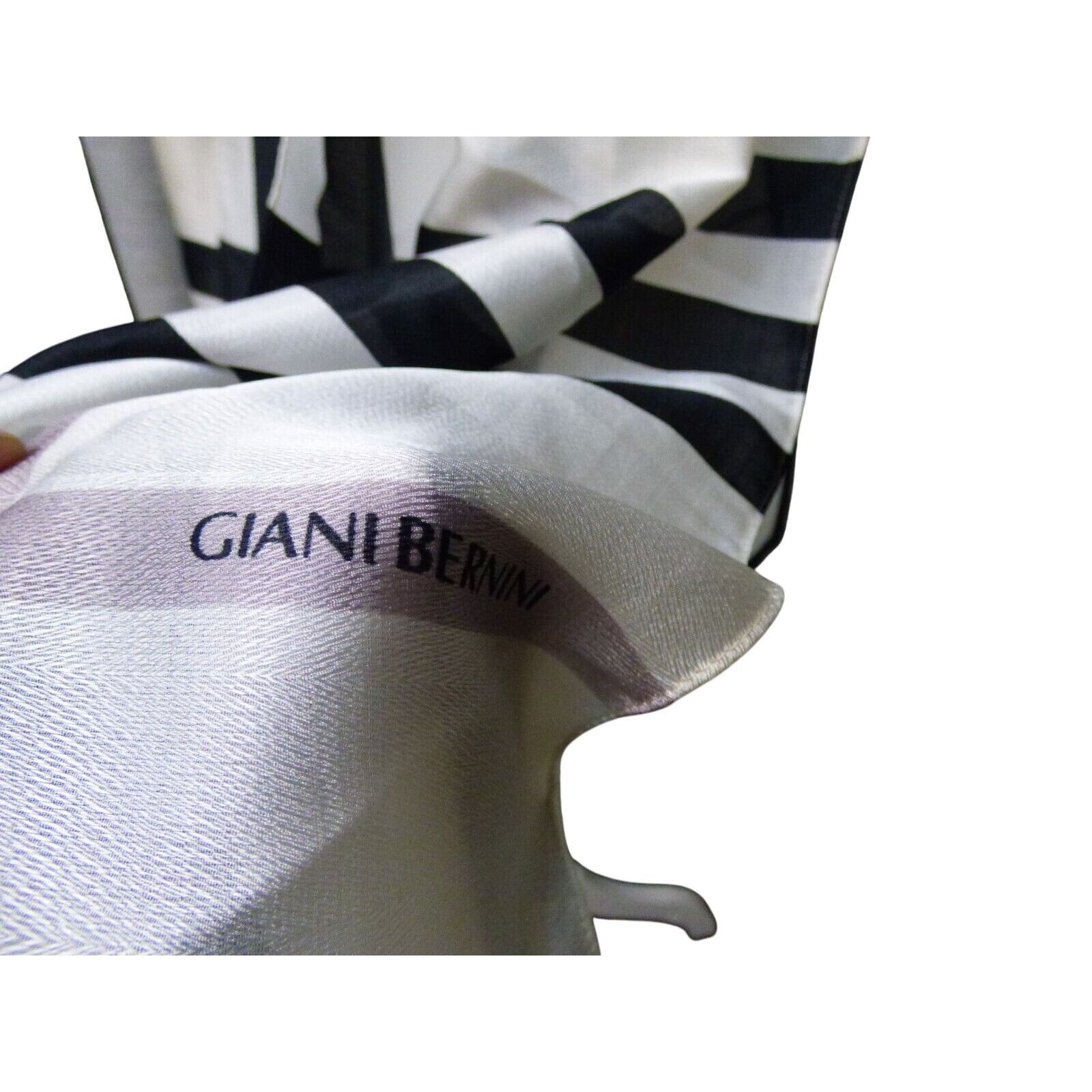 Giani Bernini Giani Bernini Ombré Plaid Oblong Scarf, OS, Black/Neutral Size ONE SIZE - 5 Thumbnail