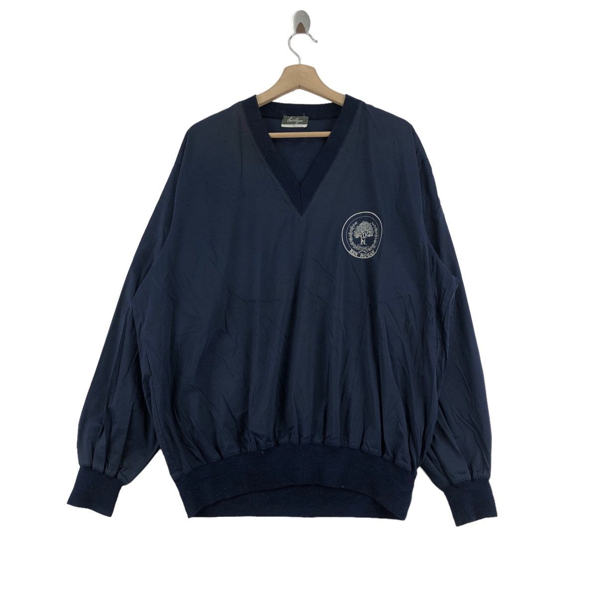 image of Ships Vintage Ben Hogan Sweatshirt Small Logo Tree in Navy, Men's (Size Medium)