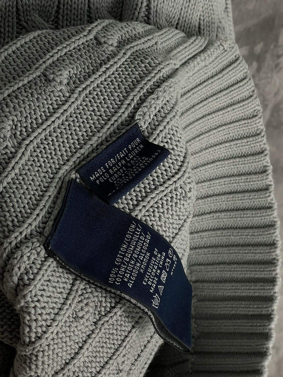 Polo Ralph Lauren × Ralph Lauren Ralph Lauren Cuble Knit V Neck Sweater Size S / US 4 / IT 40 - 9 Thumbnail