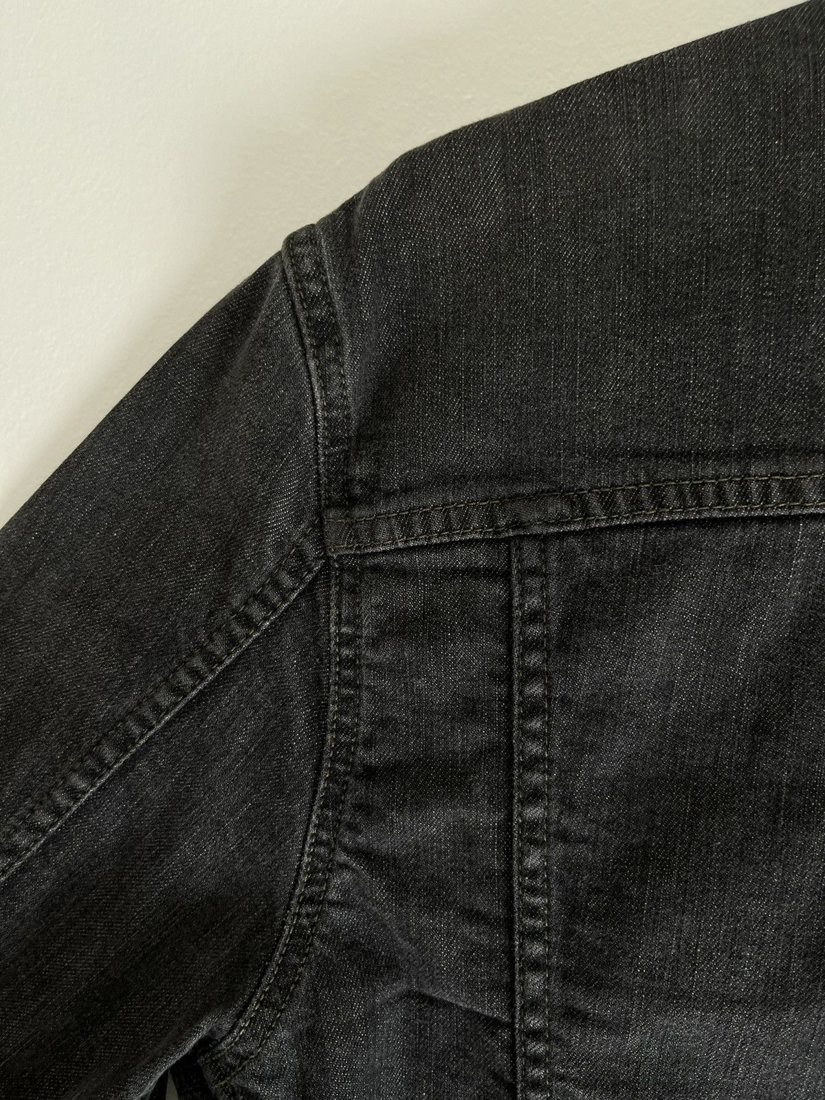 Helmut Lang SS04 "Dragonfly" elastic denim trucker Size US M / EU 48-50 / 2 - 8 Thumbnail