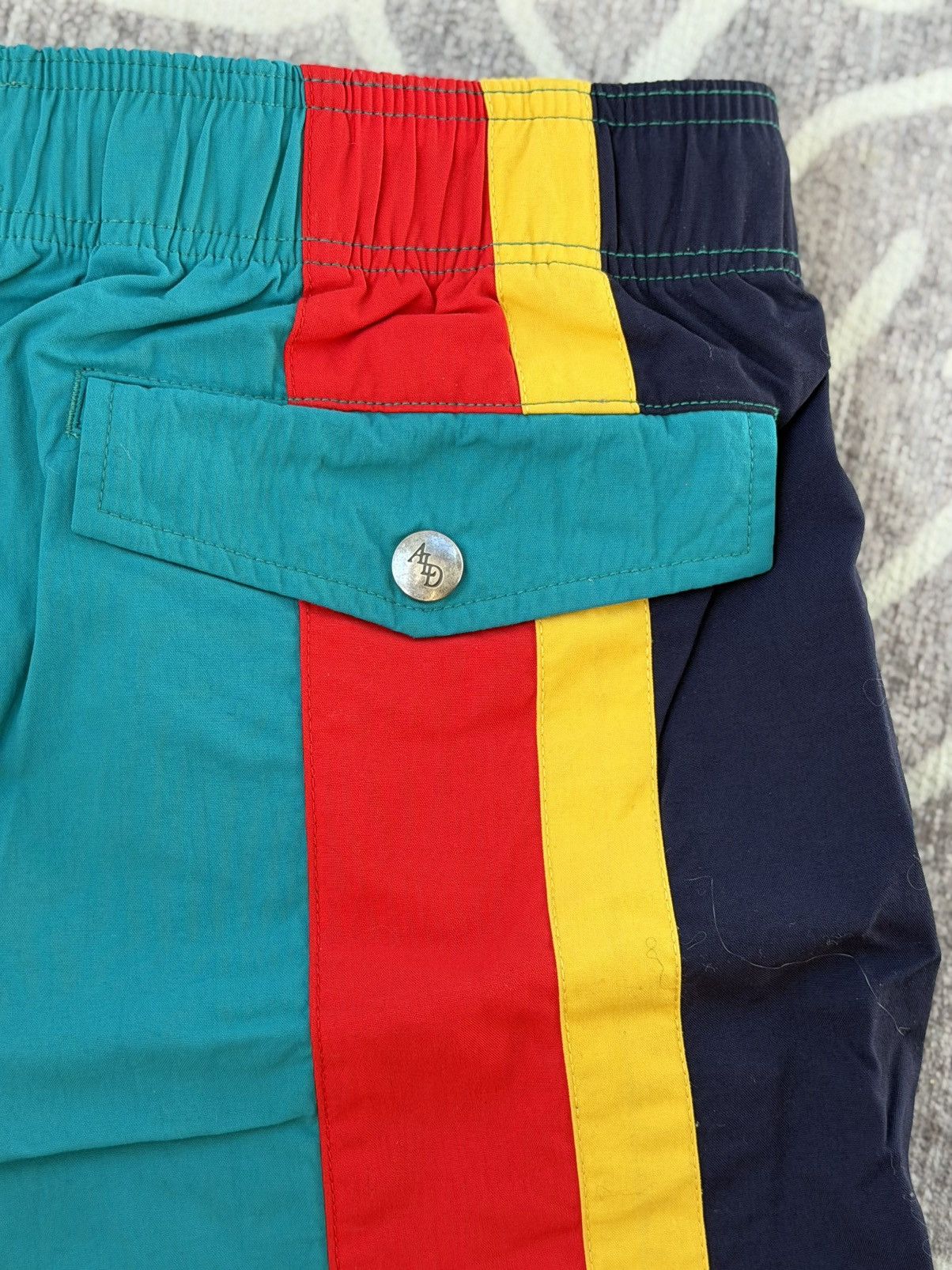 Aime Leon Dore Multicolored nylon shorts 2019 ald Size US 30 / EU 46 - 8 Thumbnail