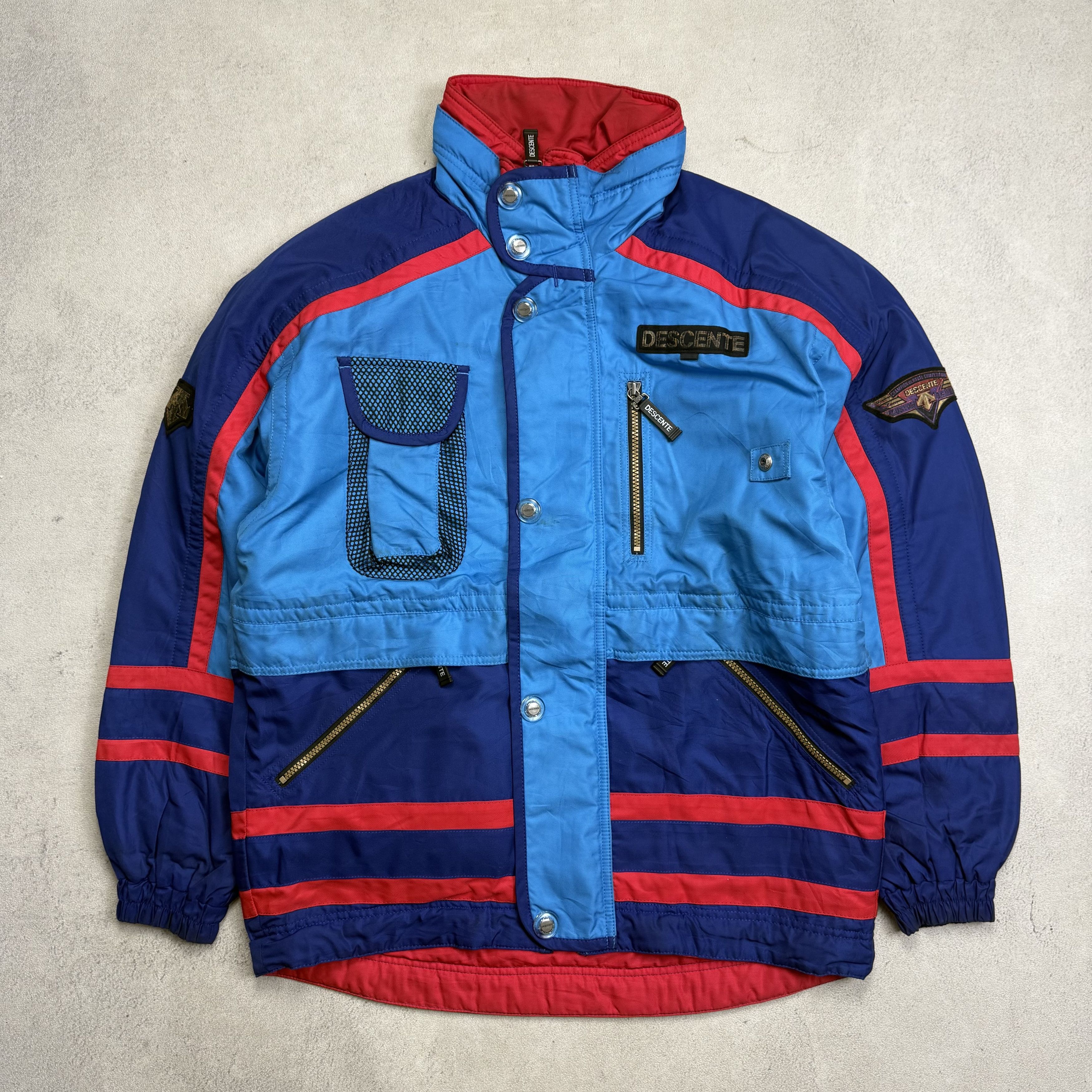 Descente Vintage Descente Scrum-Q Ski Jacket Size US L / EU 52-54 / 3 - 3 Thumbnail