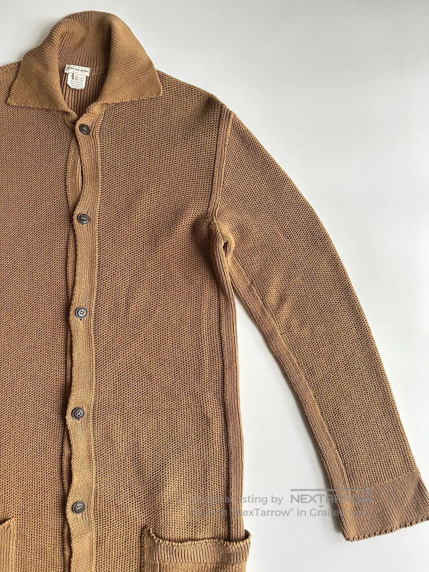 Dries Van Noten DRIES VAN NOTEN Leica period: Long robe, sweater, cardigan Size US L / EU 52-54 / 3 - 2 Thumbnail