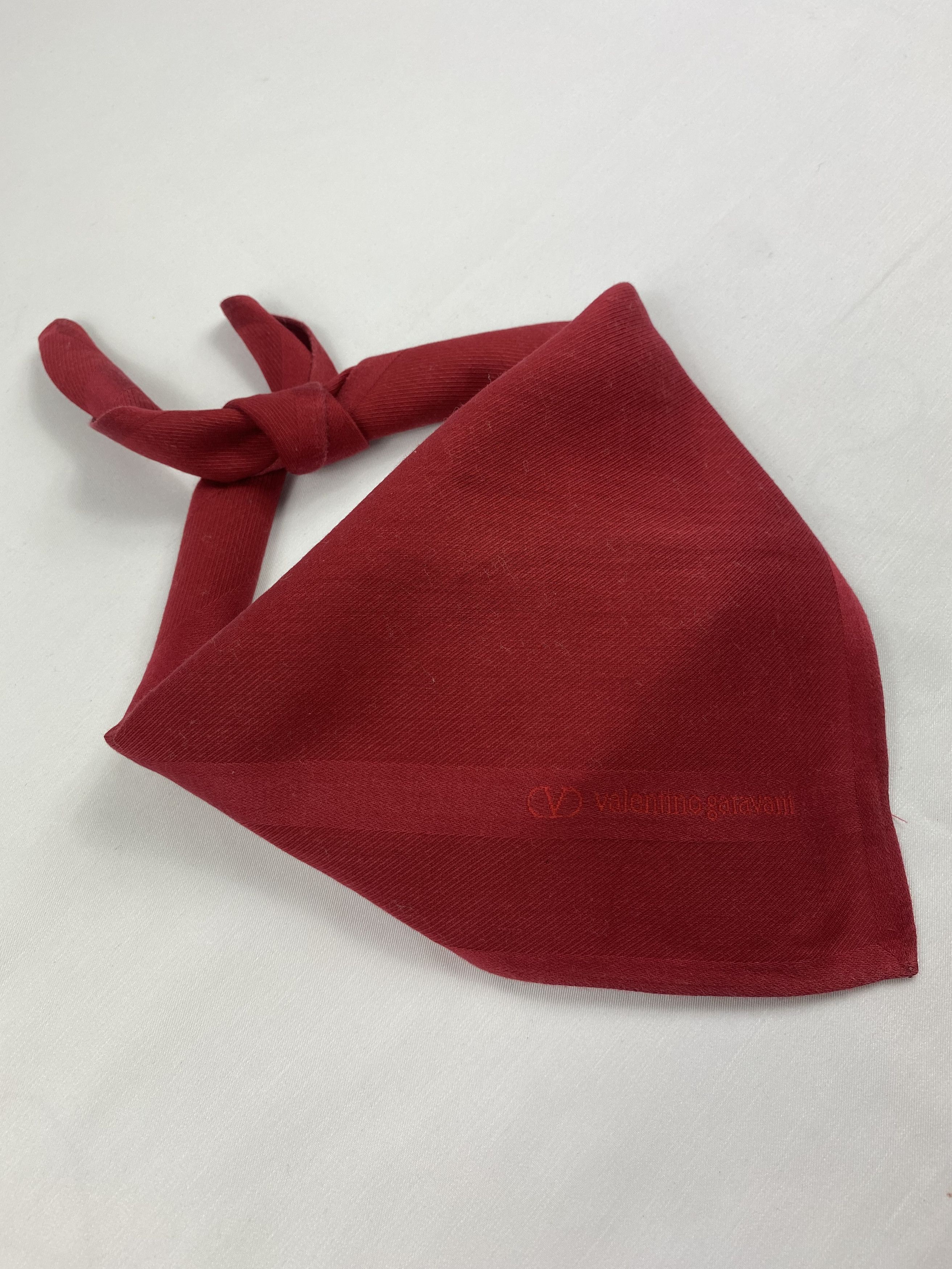 Valentino × Vintage Valentino Garavani Handkerchief / Bandana / Neckerchief Size ONE SIZE - 2 Thumbnail