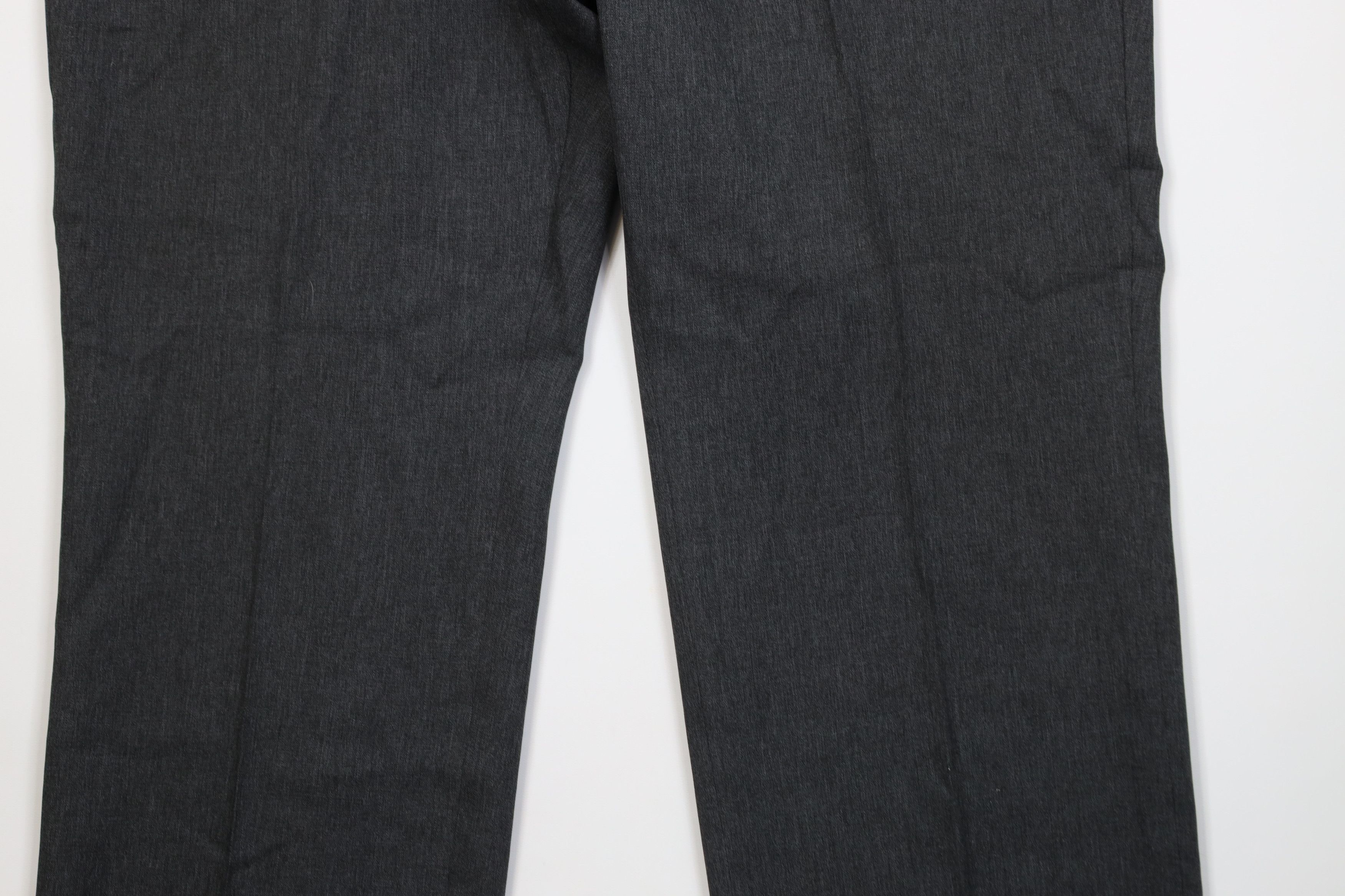Vintage Vintage 70s Streetwear Knit Flared Wide Leg Chino Pants Gray Size US 44 / EU 60 - 3 Thumbnail