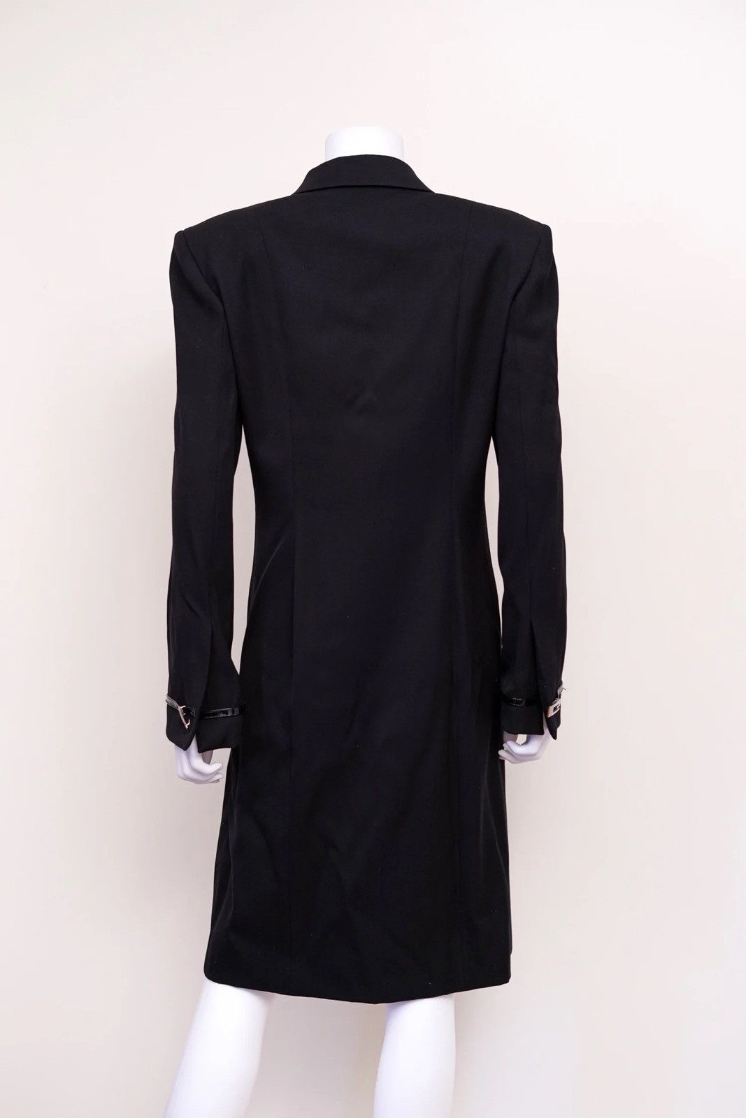 Gucci Gucci by Tom Ford Runway 'G' Buckle Black Red Lined Coat Size M / US 6-8 / IT 42-44 - 5 Thumbnail