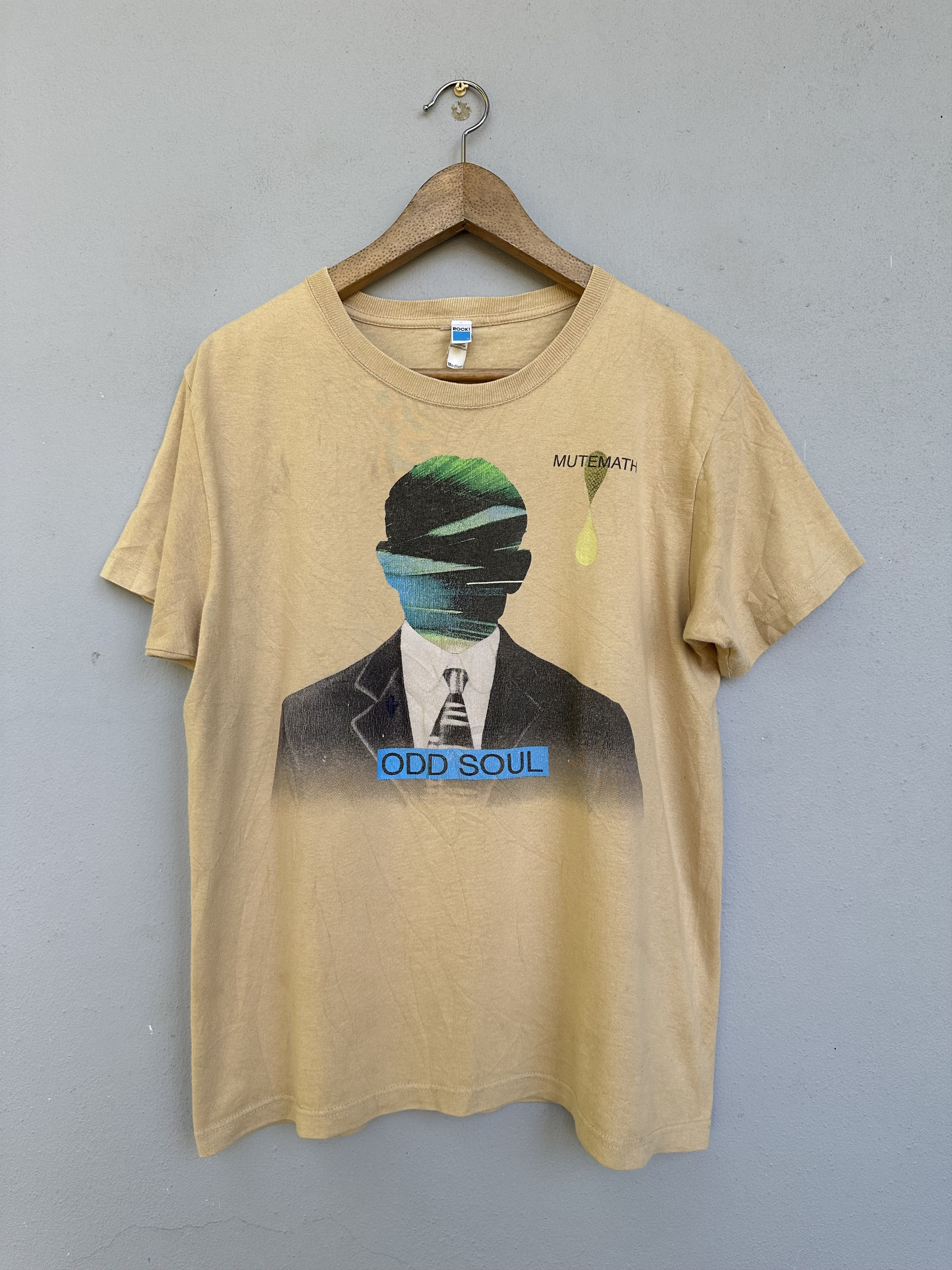 image of Band Tees x Tour Tee Mutemath Odd Soul American Alternative Psychedelic Tour Tee (Size Medium)