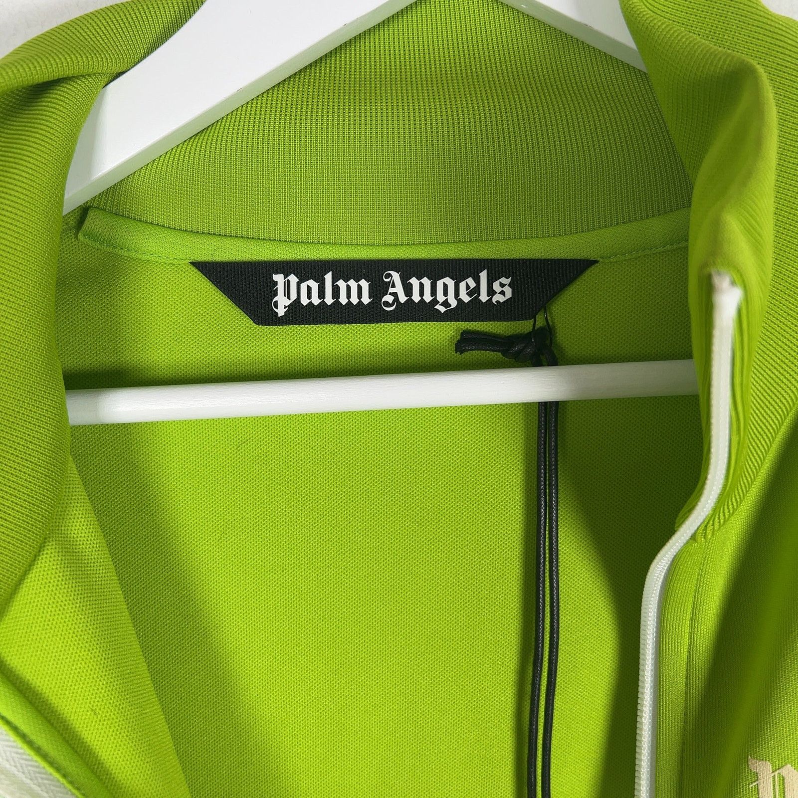 Palm Angels Palm Angels Slime Green Track Jacket Size US XL / EU 56 / 4 - 3 Thumbnail