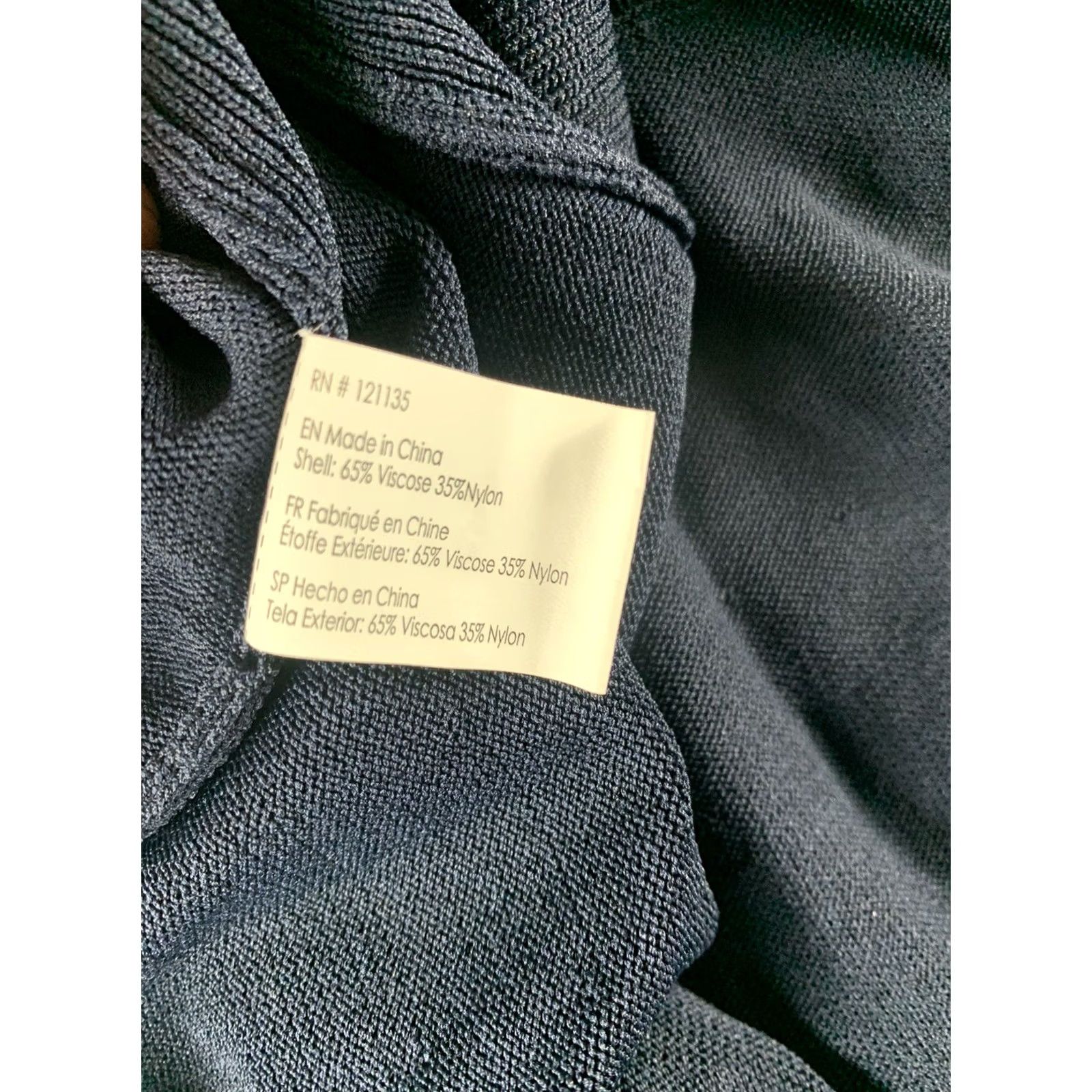 Vintage VINTAGE STELLA JAMIE DRESS WOMENS XS NAVY BLUE NWT SLEEVELESS MOCK NECK A-LINE Size XS / US 0-2 / IT 36-38 - 7 Thumbnail