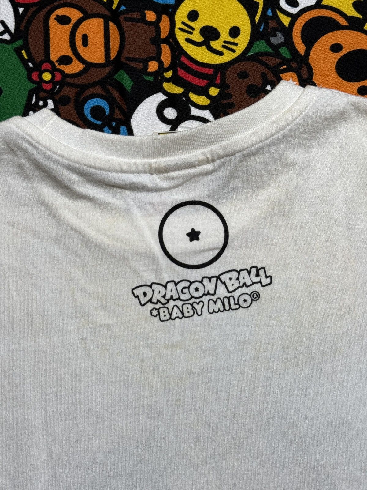 Bape A Bathing Ape X Dragonball Goku & Milo Tee Size XXS / US 00 / IT 34 - 10 Thumbnail