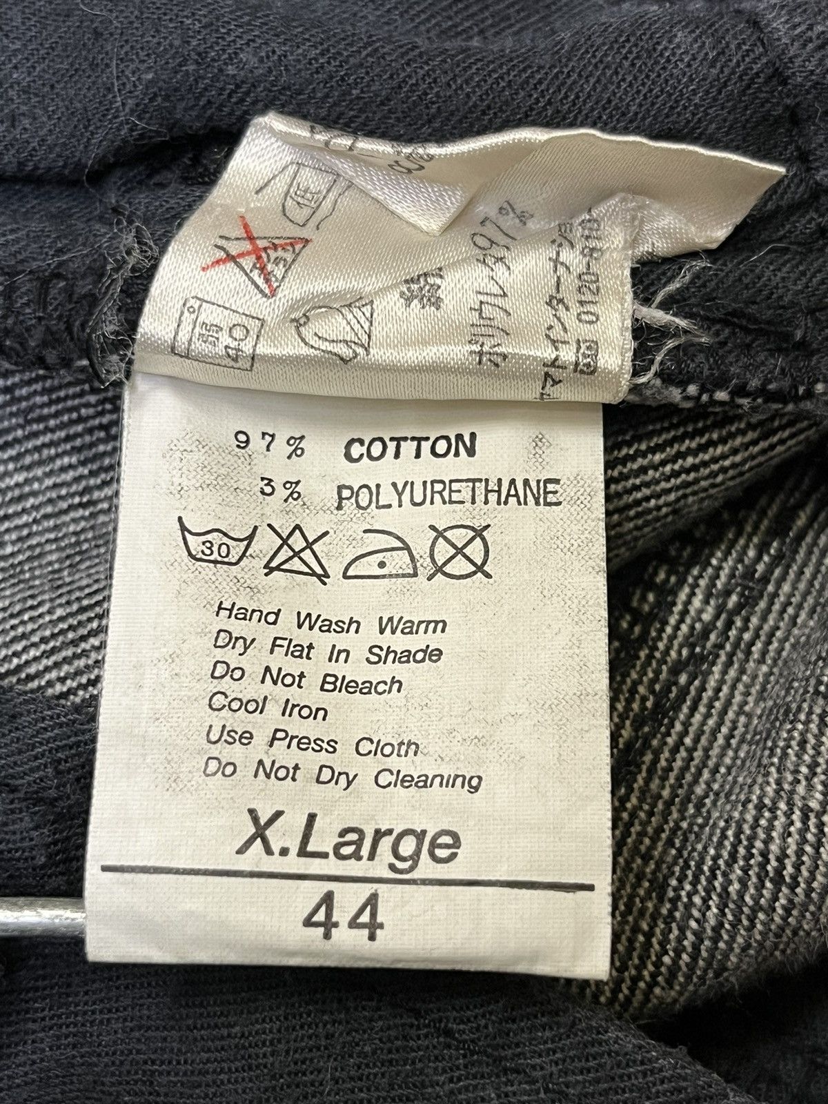 Japanese Brand VINTAGE NATIONALITY + NAME = GROSBEC FULLPRINT FLOWER JEANS Size US 32 / EU 48 - 19 Thumbnail