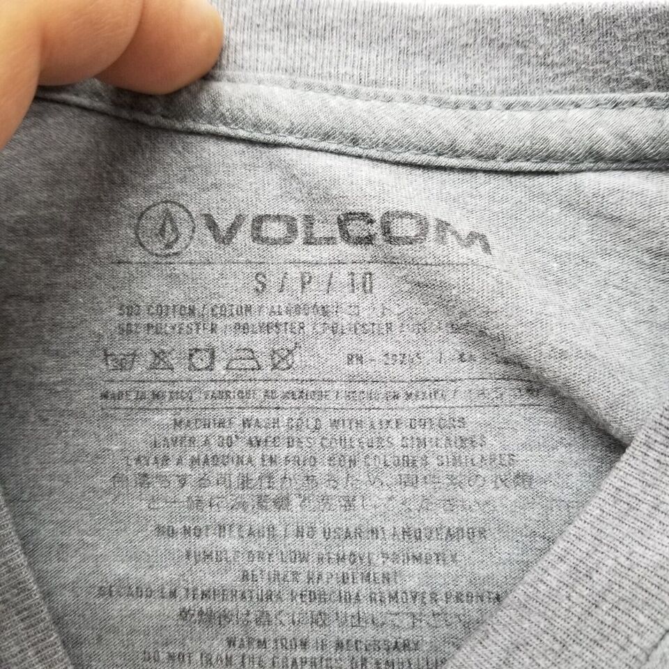 Volcom Volcom Shirt Men Small Long Sleeve Logo Arm Print Casual Size US S / EU 44-46 / 1 - 7 Thumbnail