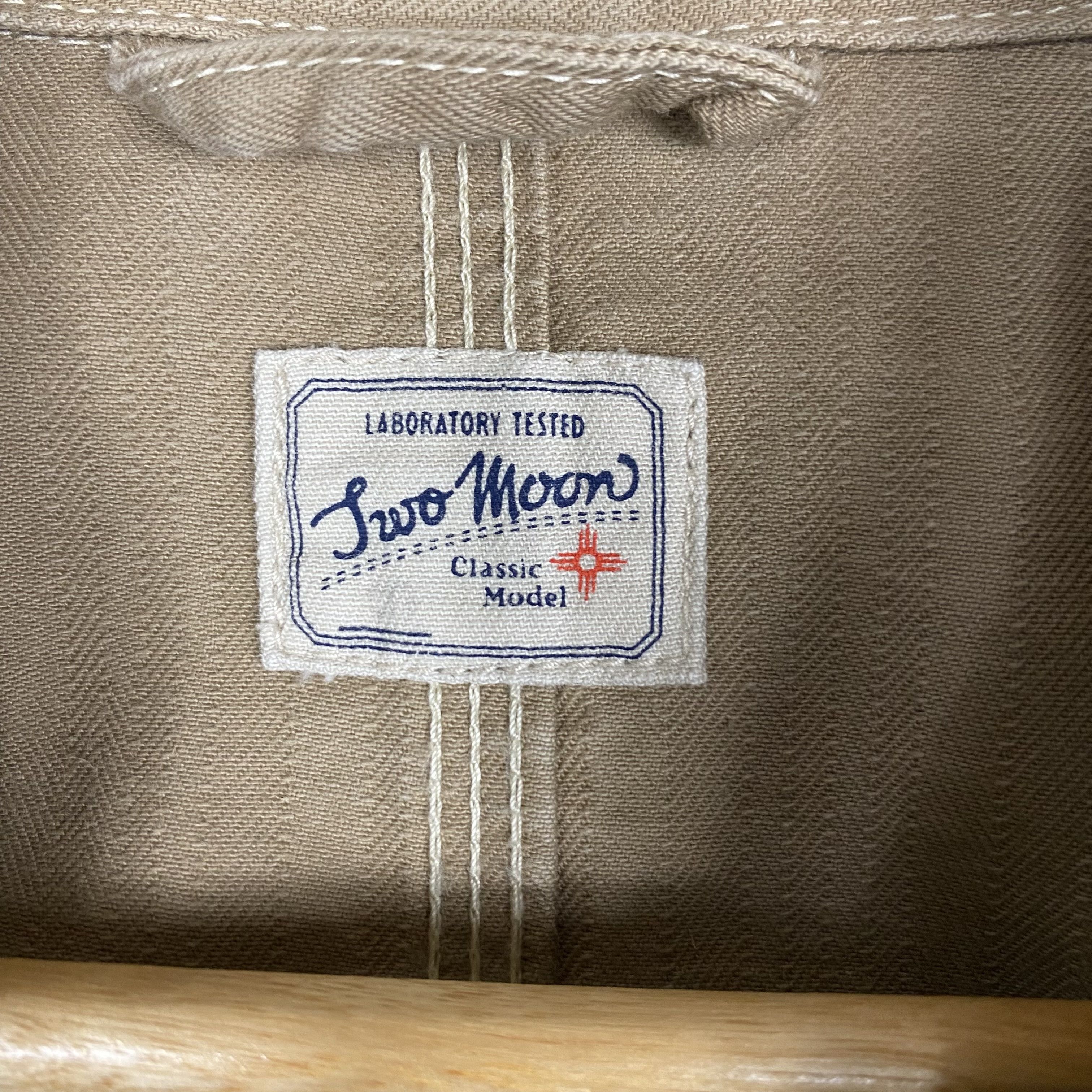 Sugar Cane 💥TWO MOON JAPAN FRENCH CHORE JACKET Size US M / EU 48-50 / 2 - 10 Thumbnail
