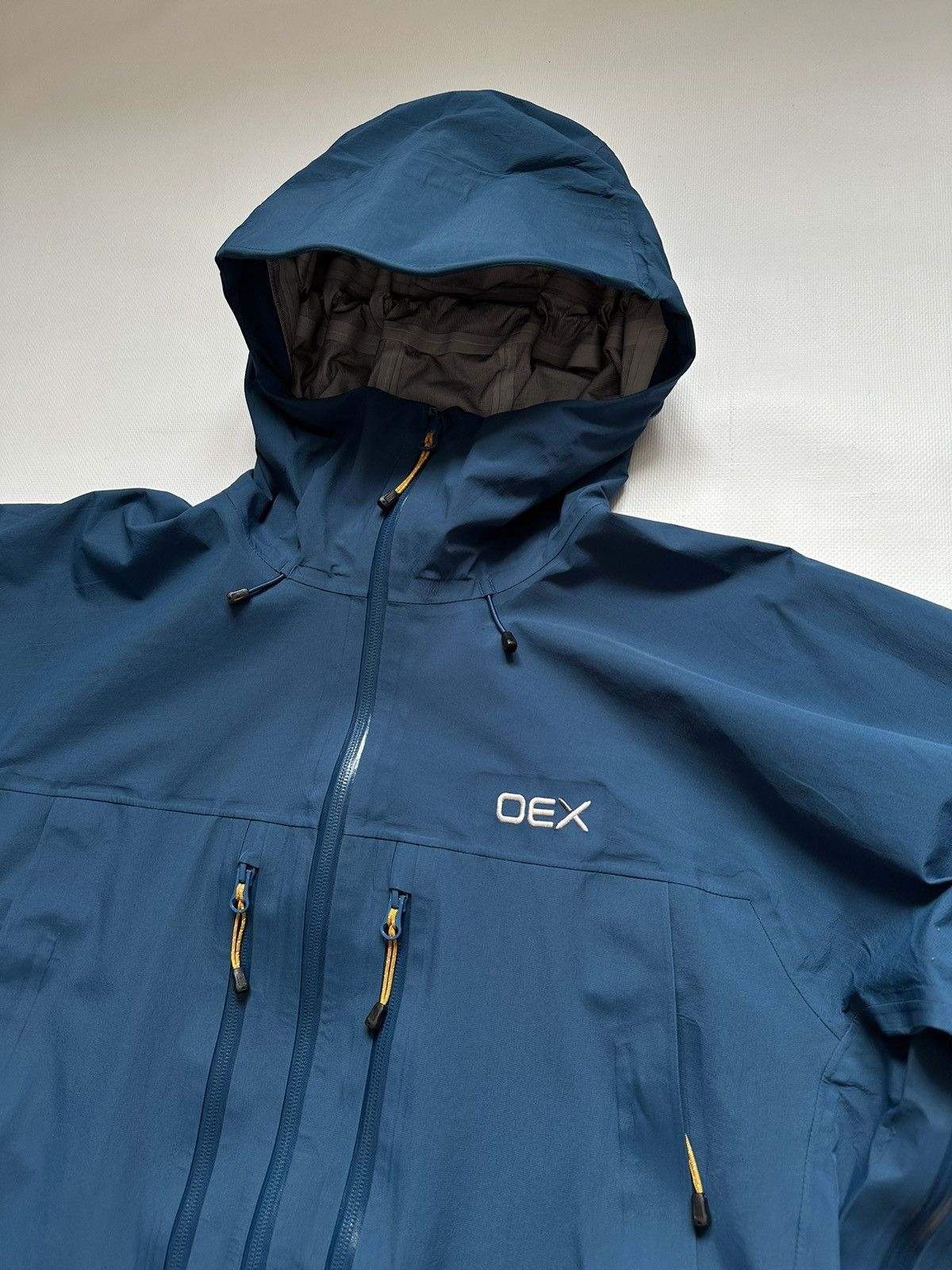 Arc'teryx Oex Jacket Mens Blue Windbreaker Waterproof Rain Hiking XL Size US XL / EU 56 / 4 - 6 Thumbnail