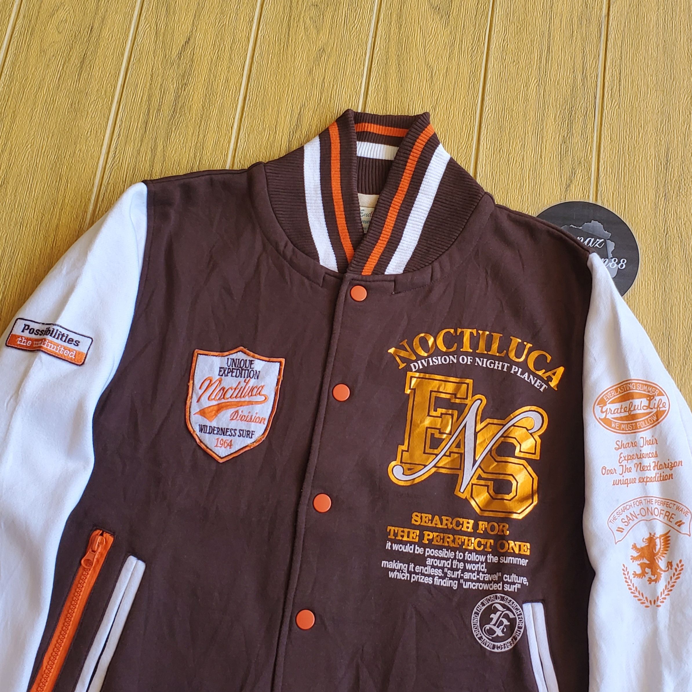 Other The Endless Summer Noctiluca Varsity Jacket Size US M / EU 48-50 / 2 - 3 Thumbnail