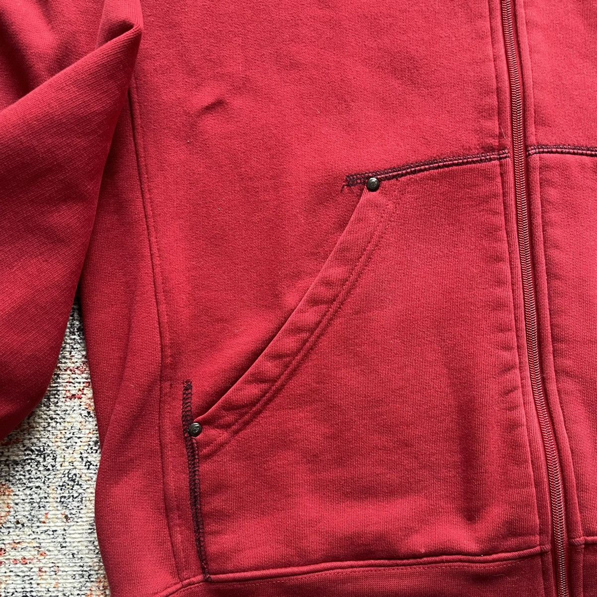 Point Zero Vintage red Point Zero zip up hoodie Size US M / EU 48-50 / 2 - 4 Thumbnail