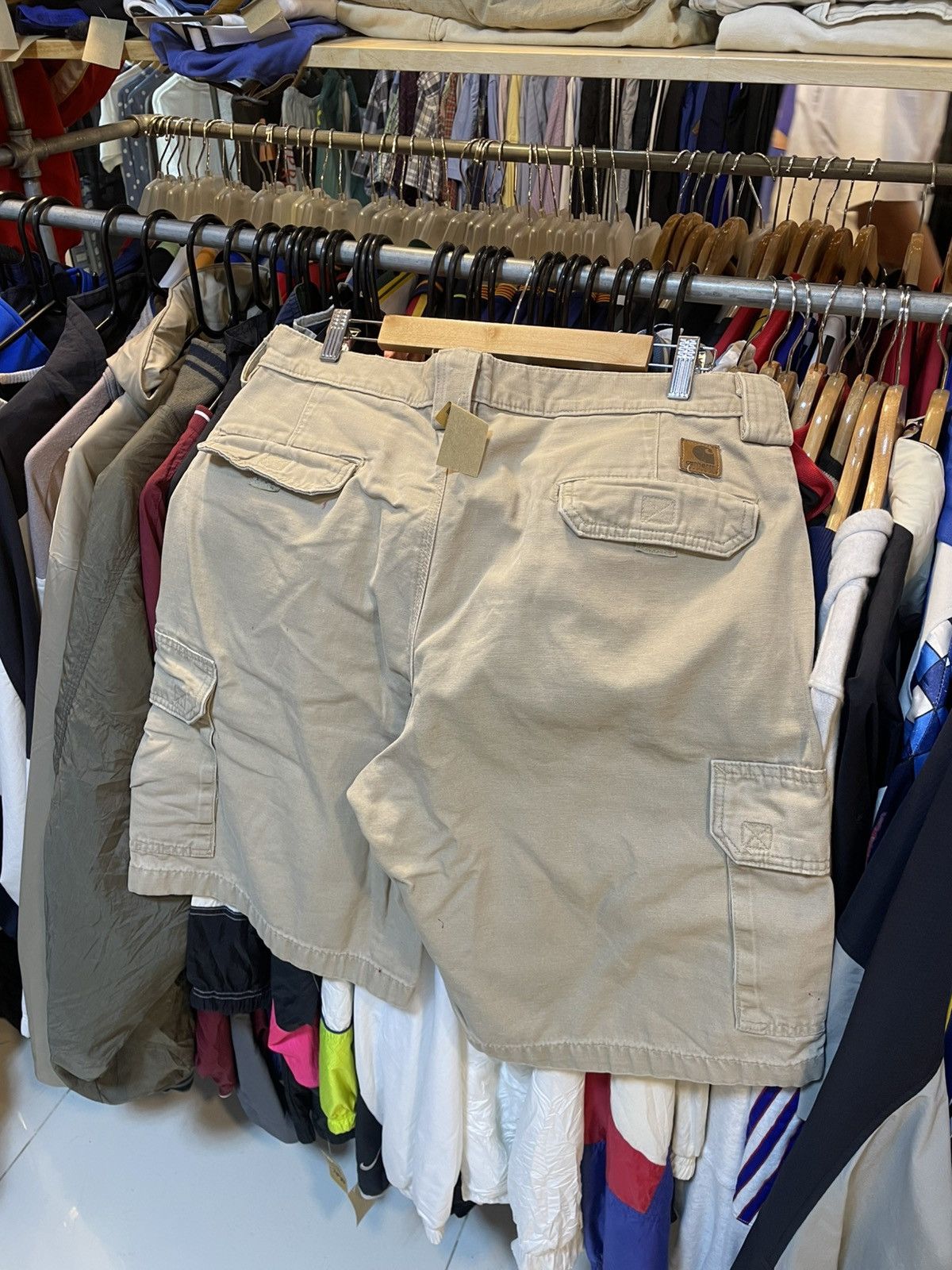 Carhartt Vintage Carhartt Carpenter Shorts Size US 36 / EU 52 - 1 Thumbnail