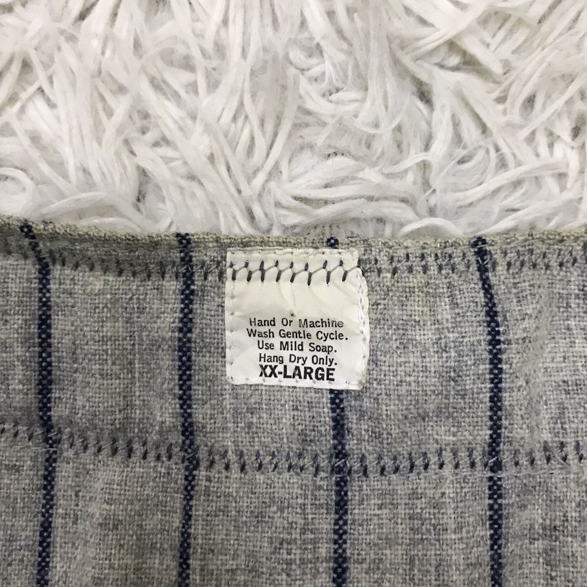 Vintage VINTAGE EBBETS FIELD FLANNEL WOOL BUTTON UP SHIRT Size US XXL / EU 58 / 5 - 9 Thumbnail