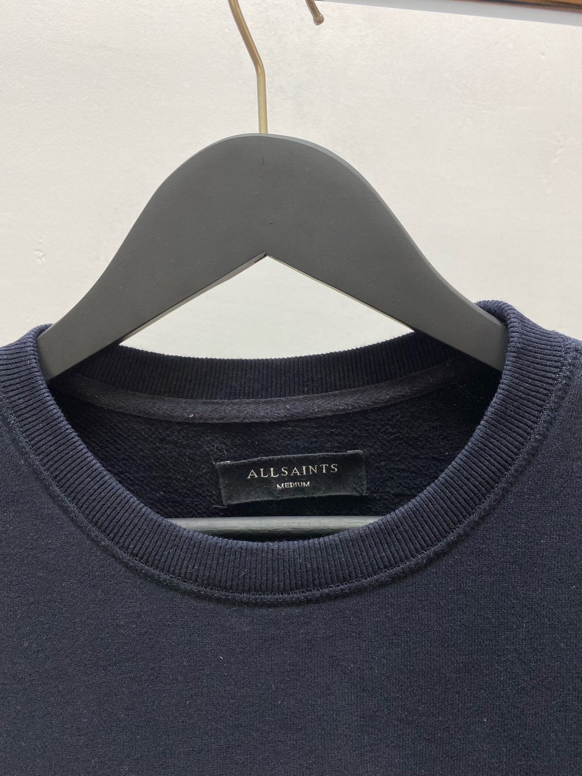 Allsaints × Vintage Vintage Allsaints Black Classic Sweatshirt Style Size US M / EU 48-50 / 2 - 11 Thumbnail