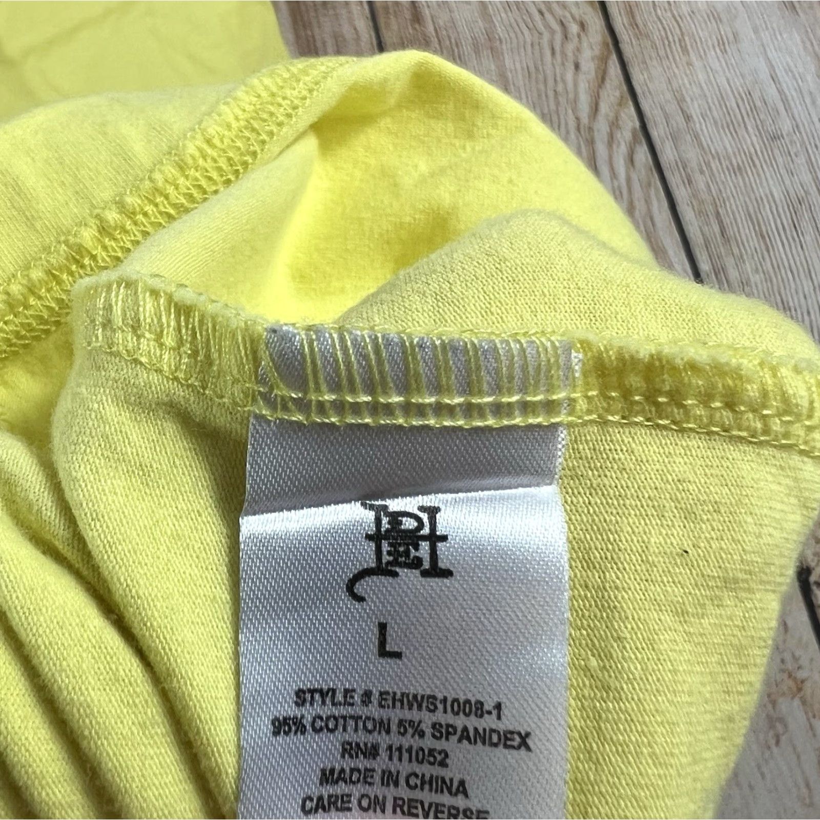 Ed Hardy VINTAGE Women’s Ed Hardy Gone Forever Cherry Wings Logo Yellow Pants Large Women activewear Sweatpants L Size 36" / US 14 / IT 50 - 5 Thumbnail