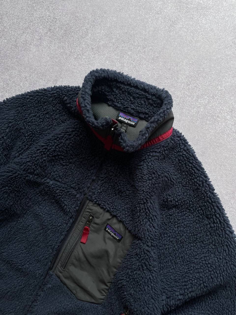 Patagonia Vintage Patagonia Fleece Sherpa Zip Jacket Y2K L Size US L / EU 52-54 / 3 - 4 Thumbnail