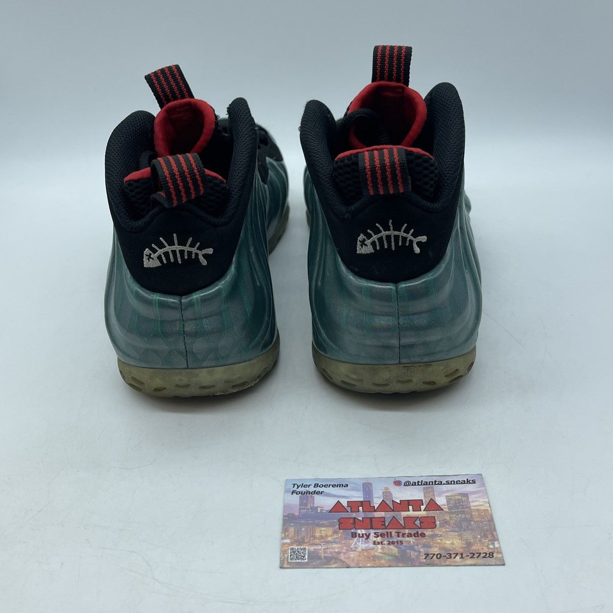 Nike Air foamposite one gone fishing Size US 8.5 / EU 41-42 - 3 Thumbnail