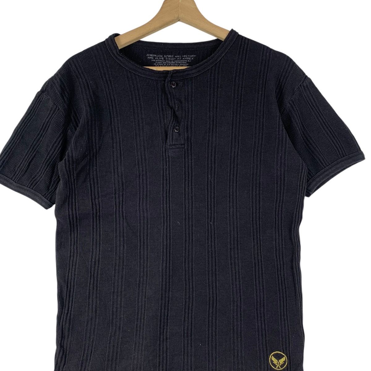 Avirex Vintage AVIREX USA MILITARY Ground Operation Waffle Tee Size US M / EU 48-50 / 2 - 3 Thumbnail