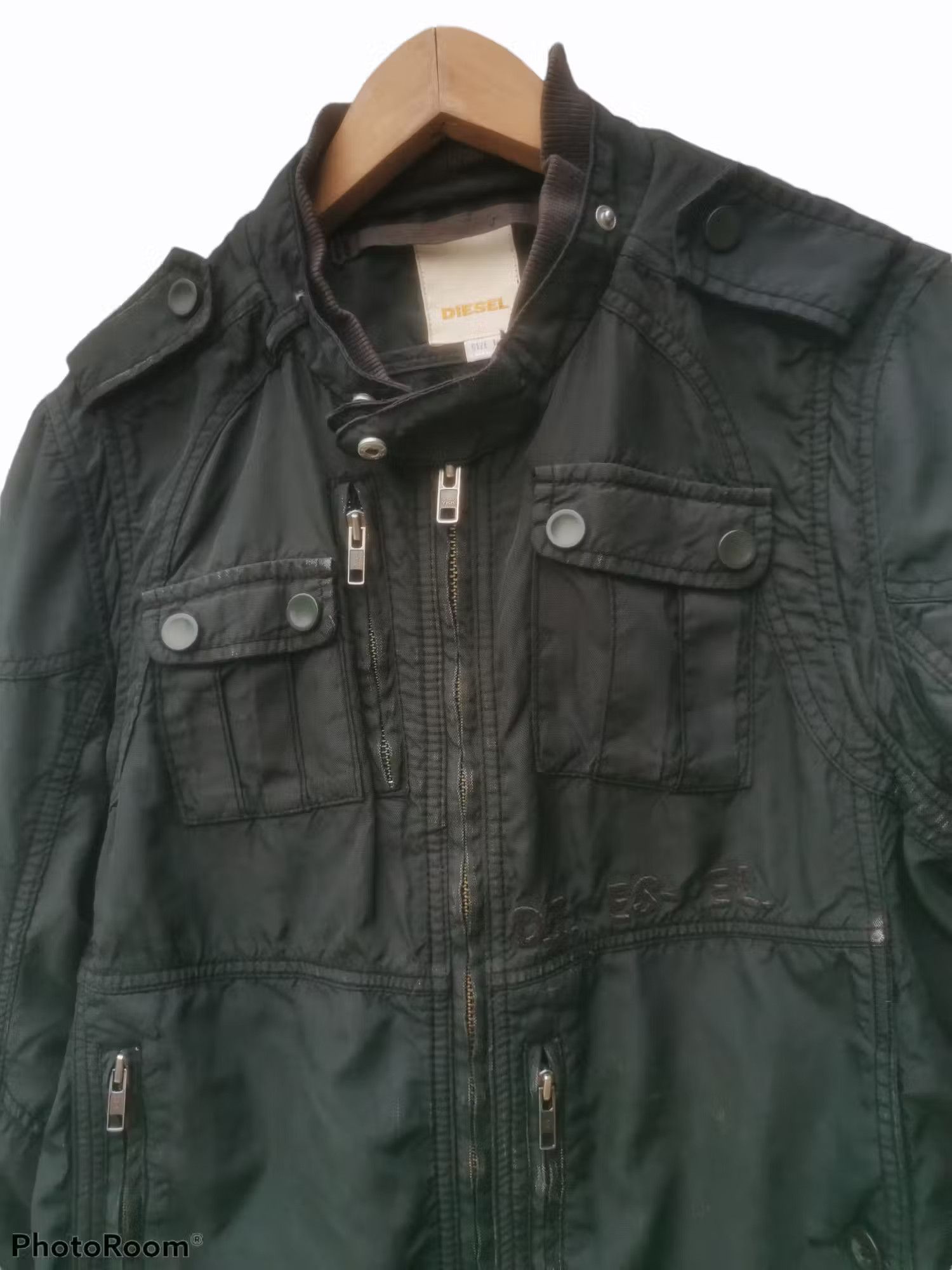 Diesel Diesel Liquid Space Experiment Multipocket Tactical Jacket Size US L / EU 52-54 / 3 - 4 Thumbnail