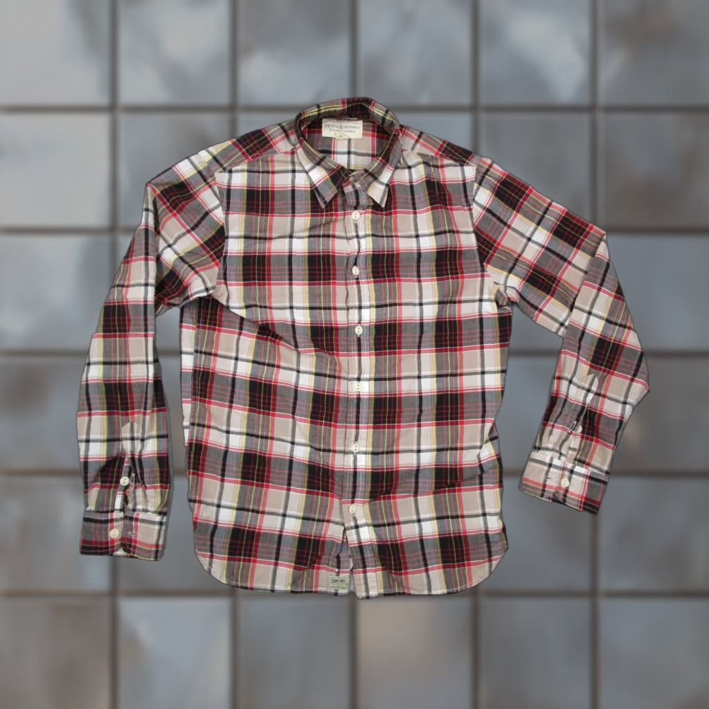 Ralph Lauren DENIM & SUPPLY RALPH LAUREN Shirt Mens Small Red Button-Up Workwear Plaid Classic Bohemian Outdoor Preppy 100% Cotton Size US S / EU 44-46 / 1 - 1 Thumbnail