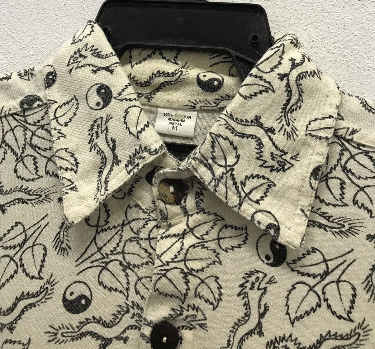 Japanese Brand × Vintage Vintage Japanese Brand Long Sleeve Shirt Button Up Size US M / EU 48-50 / 2 - 3 Thumbnail