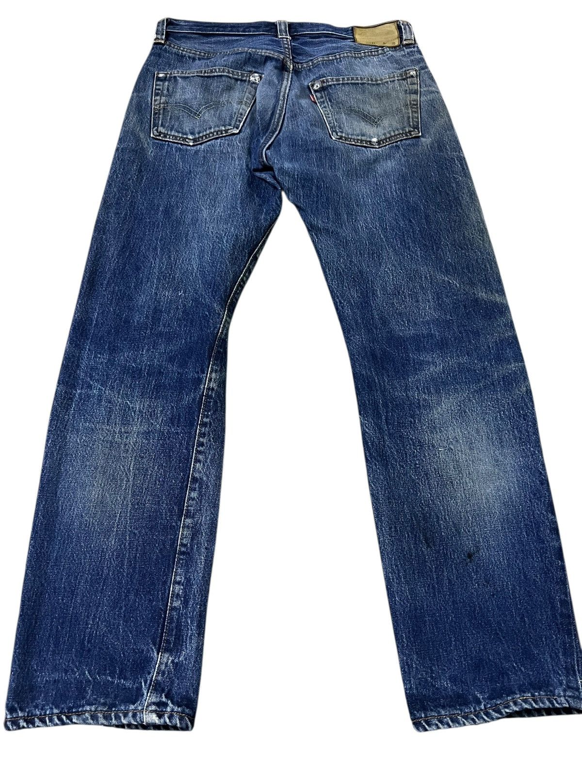 Levi's Vintage Levi’s 501xx Big E Lvc 1950 Usa Distressed Jean Size US 31 - 2 Thumbnail