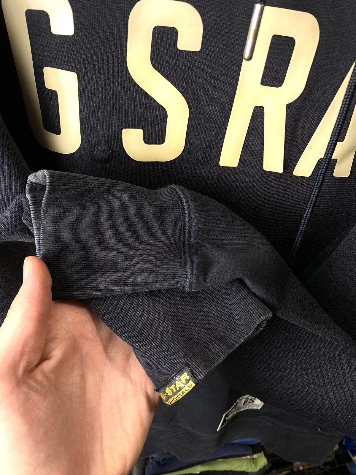 G-Star × Japanese Brand Vintage G Star Raw Hoodie Hype Japan Style Size US L / EU 52-54 / 3 - 6 Thumbnail