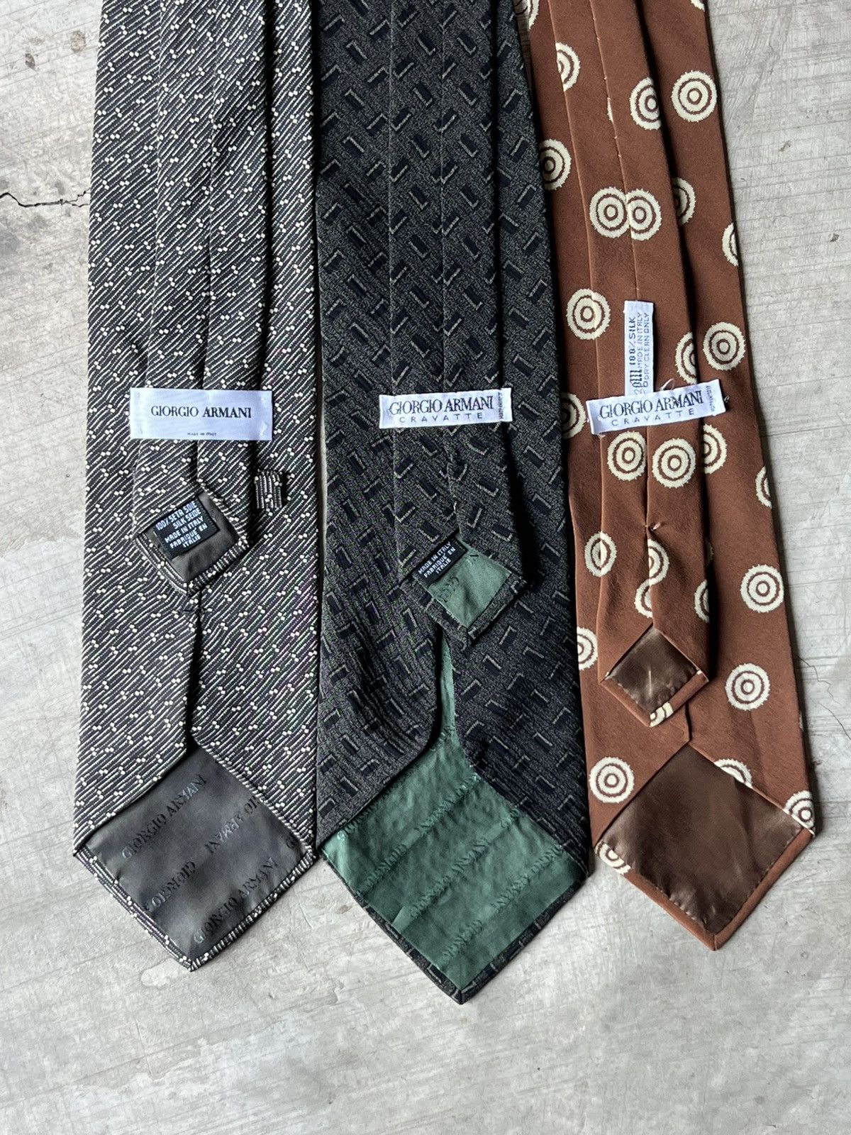 Giorgio Armani GIORGIO ARMANI 3 Pcs Necktie Size ONE SIZE - 11 Thumbnail