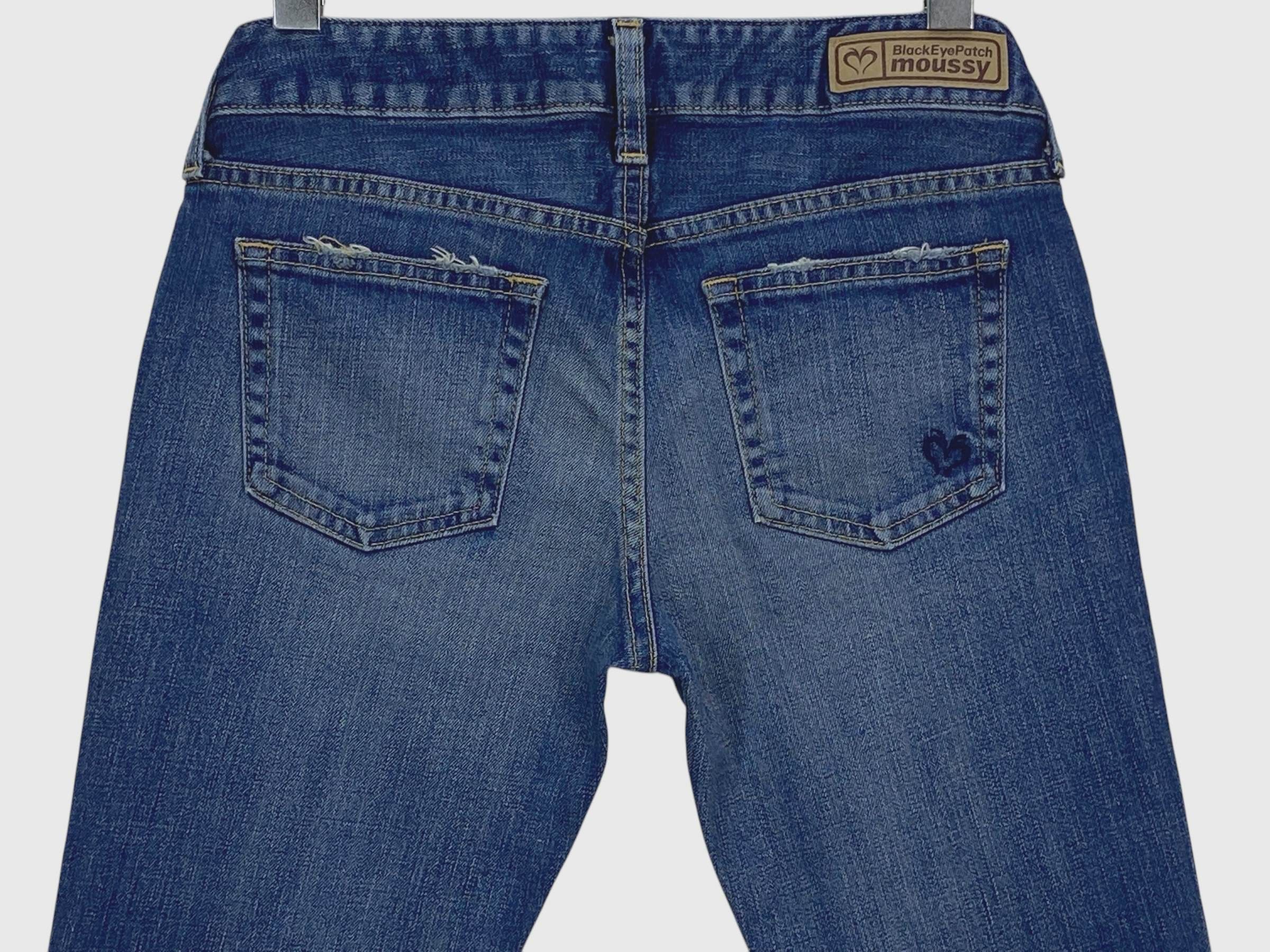 MOUSSY × Vintage Moussy Jeans Flare Pants Workwear Size 24" / US 00 / IT 34 - 5 Thumbnail