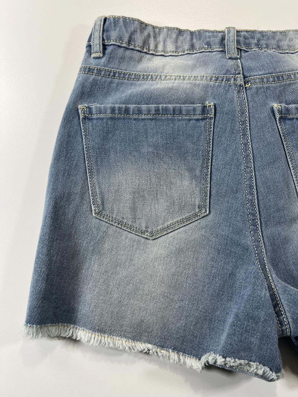 Cherokee Cherokee Distressed Denim Shorts 7 Size 28" / US 6 / IT 42 - 11 Thumbnail