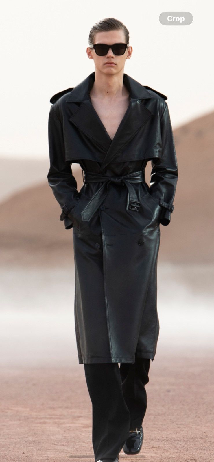 Saint Laurent Paris Saint Laurent men’s leather trench coat. 50/40. $14000 Size US M / EU 48-50 / 2 - 1 Thumbnail