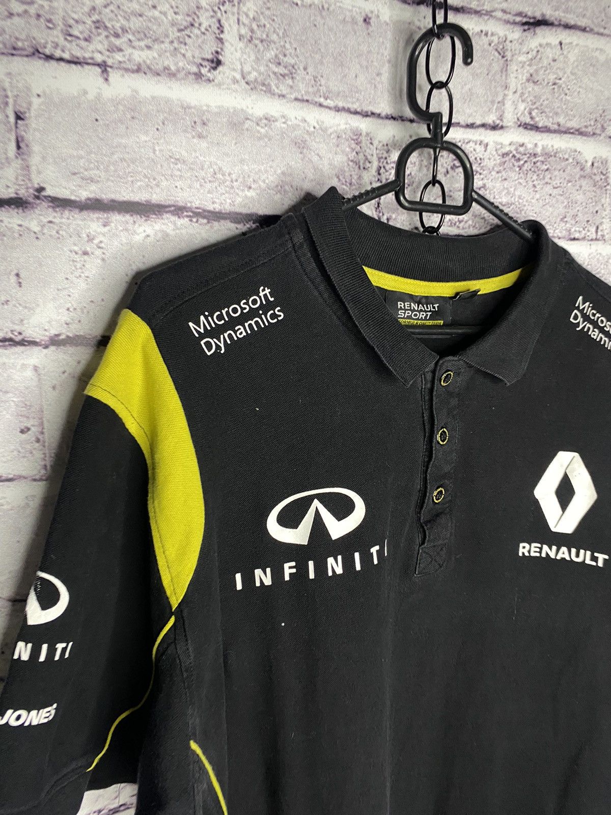 Other MENS Vintage Polos cars Renault Formula uno Motosports Size US XL / EU 56 / 4 - 2 Thumbnail