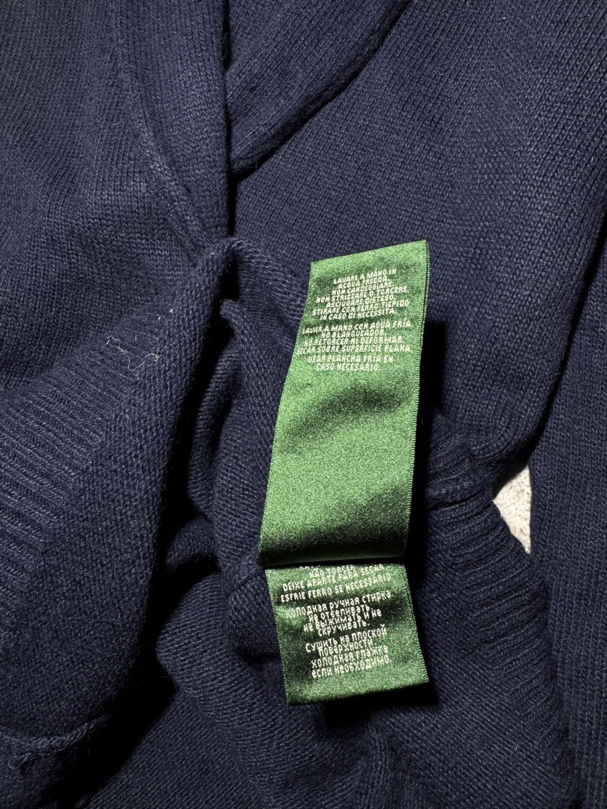 Polo Ralph Lauren Polo Ralph Lauren Wool Cardigan Blue Women’s Size S Luxury Size S / US 4 / IT 40 - 9 Thumbnail