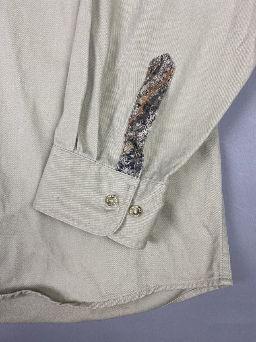 Mossy Oaks × Vintage Vintage Mossy Oak Long Sleeve Shooter Shirt – Camo Accents Size US XXL / EU 58 / 5 - 3 Thumbnail
